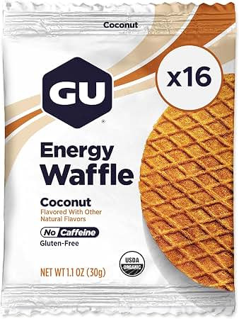 GU Energy Stroopwaffle Coconut energiaostya 32 g