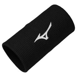 Mizuno Wristbandlong 1Pair csuklópánt – Black/White