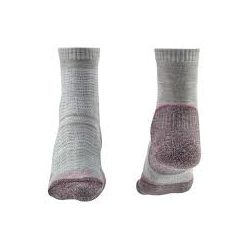 Bridgedale HIKE UL Merino End. Crew Wmn 390 Aubergine zokni