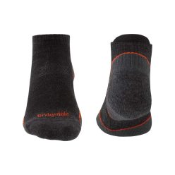   Bridgedale HIKE UL T2 Merino Perf. Low 265 Anthracite/Orange zokni