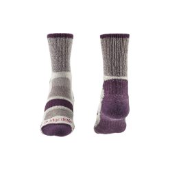   Bridgedale HIKE LW Cotton Cool Comf. Boot Wmns 350 Plum zokni