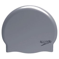 Speedo Plain Moulded Silicoe Cap