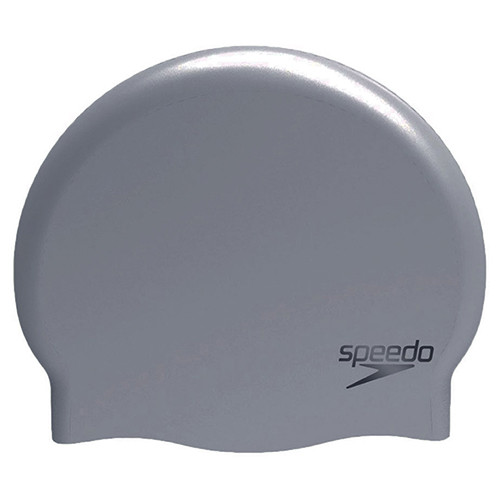 Speedo Plain Moulded Silicoe Cap