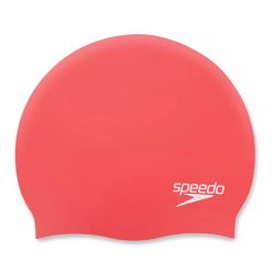Speedo Plain Moulded Silicoe Cap
