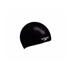 Speedo Plain Moulded Silicoe Cap Junior
