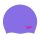 Speedo Plain Moulded Silicoe Cap Junior