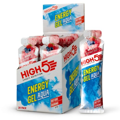 HIGH5 Energy Gel Aqua Berry energiazselé 66 g