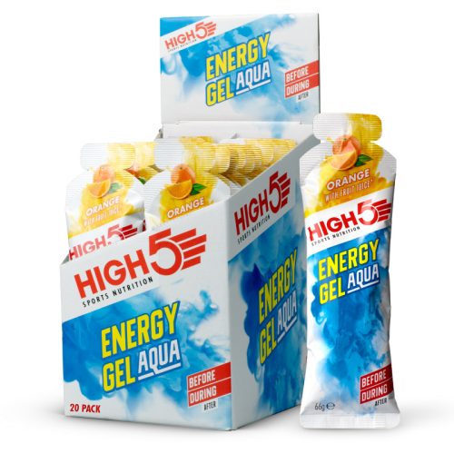 HIGH5 Energy Gel Aqua Orange energiazselé 66 g