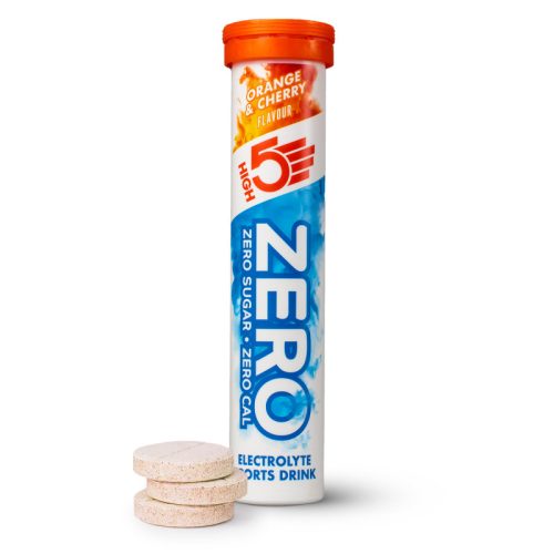 HIGH5 ZERO Sport Orange-Cherry elektrolit pezsgőtabletta 20db