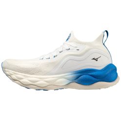 Mizuno Wave Neo Ultra férfi neutrális futócipő – Undyed White/Black/Peace Blue