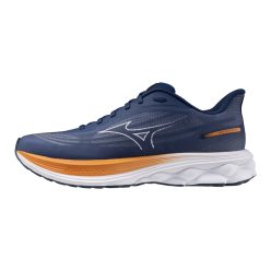   Mizuno Wave Skyrise 7 férfi neutrális futócipő – Estate Blue/White/Coral Rose