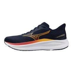   Mizuno Fortrush férfi stabil futócipő – Dress Blues/Artisan's Gold/Tomato Puree