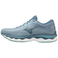 Mizuno Wave Sky 6 női neutrális futócipő – Blue Shadow/White/Misty Blue