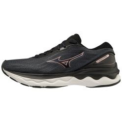 Mizuno Wave Skyrise 3 női neutrális futócipő – Black/Rose Copper/Nimbus Cloud