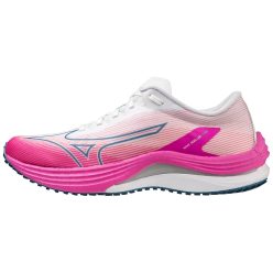 Mizuno Wave Rebellion Flash női neutrális futócipő – White/Silver/807 C