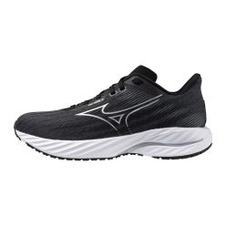 Mizuno Wave Inspire 21 női stabil futócipő – Black/Silver/Metallic Gray