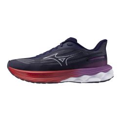   Mizuno Wave Skyrise 7 női neutrális futócipő – Rhodonite/White/Tomato Puree