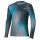 Mizuno Core Graphic Long Sleeve Tee férfi hosszú ujjú futófelső – Dark Slate / Blue Jewel