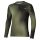 Mizuno Core Graphic Long Sleeve Tee férfi hosszú ujjú futófelső – Forest Night / Martini Olive