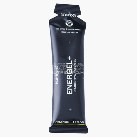 Nutrition X Energel+ elektrolitos energiagél - 70g - Narancs & Citrom – fő termékkép