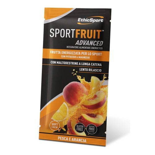 EthicSport Sport Fruit Barack-Narancs gyümölcsös energiapüré 42g