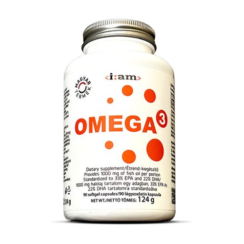 Omega 3 lágyzselatin kapszula 90db